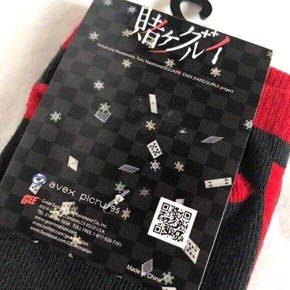 Kakegurui Chibi Mary NWT Adult One Size Fits Most No-Show Socks Anime - Picture 3 of 4